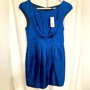 Banana Republic Blue/Black Cocktail Dress